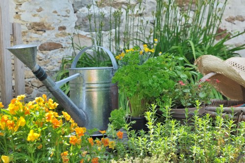 Professional garden clearance preparing a Homerton outdoor space
